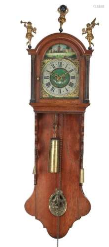 Antique Frisian tail clock
