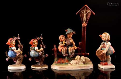 4 Goebel Hummel figurines