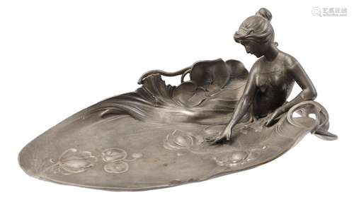 Pewter dish