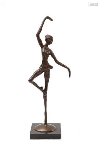 Bronze statue of a dancer