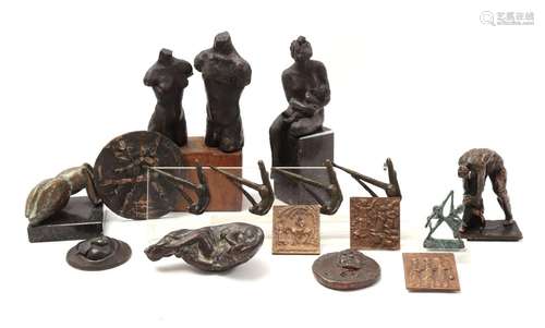 Bronze statues