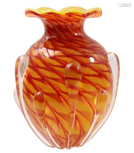 Glass vase