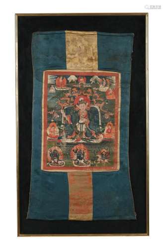 A Thang-ka depicting Pema Gyalpo