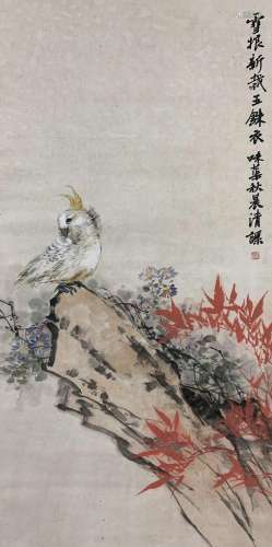 Guo Weiquflower and bird
