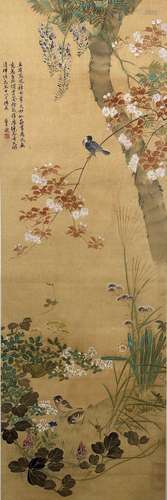 Yun Shoupingflower and bird