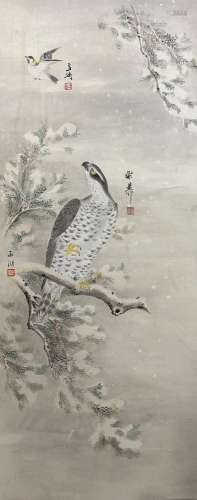 Wang Xuetao, Xie Zhiliu, Eagle Picture