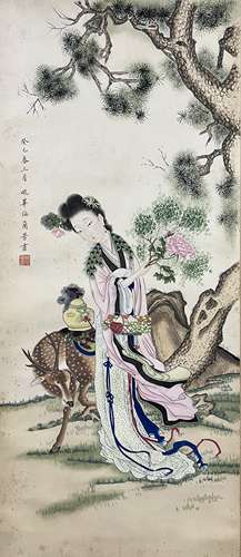 梅兰芳（1494-1961） 麻姑献寿 立轴 纸本