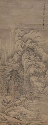 戴本孝  山水