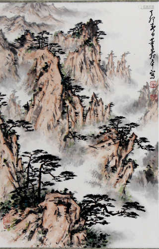 董寿平 1904-1997 山水
