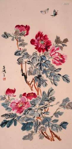 王雪涛 1903-1982 牡丹