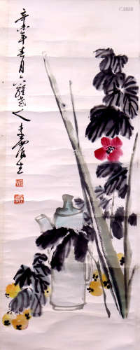 李霞生 1908-2000 静物图