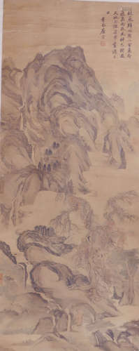 唐伯虎 1470-1524 山水图