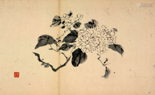 黄宾虹 (1865-1955) 花卉