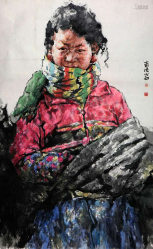 南海岩 (b.1962) 藏民