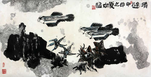 尚涛 (b.1938) 清游