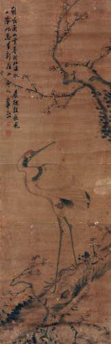 华喦 (1682-1756) 松鹤长春