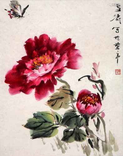 王雪涛 (1903-1982) 蝶恋花