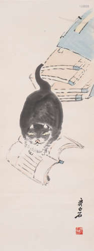齐白石 1863-1957 猫