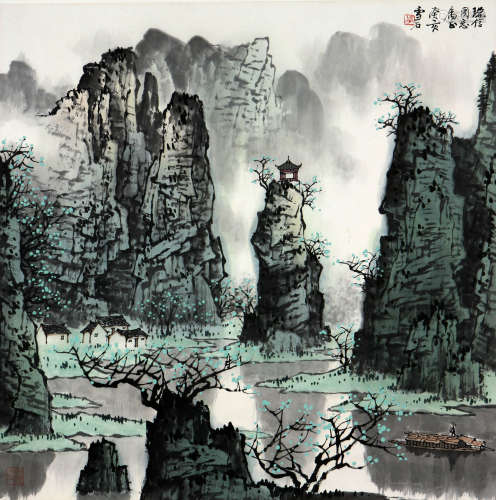白雪石 (1915-2011) 烟雨江南