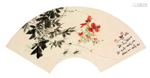 王雪涛 (1903-1982) 花卉草虫