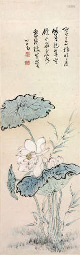 溥儒 (1896-1963) 荷花