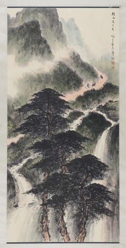 黎雄才 山水