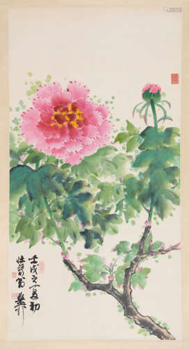 谢稚柳 花卉