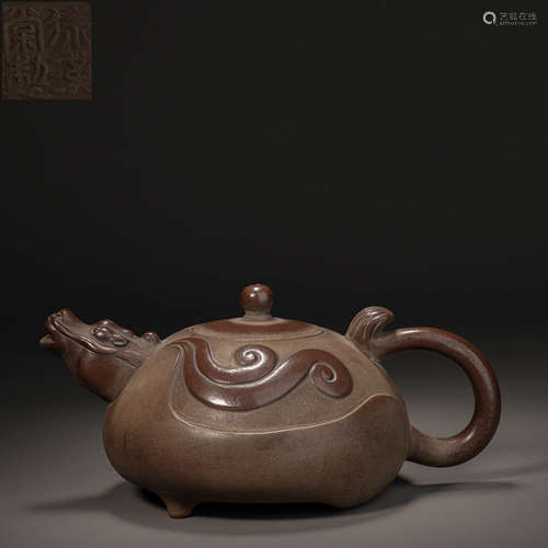 Xu Hantang purple sand teapot