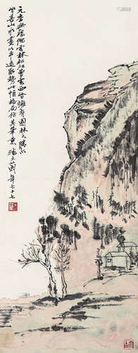 潘主兰 1909-2001  山水 纸本 立轴