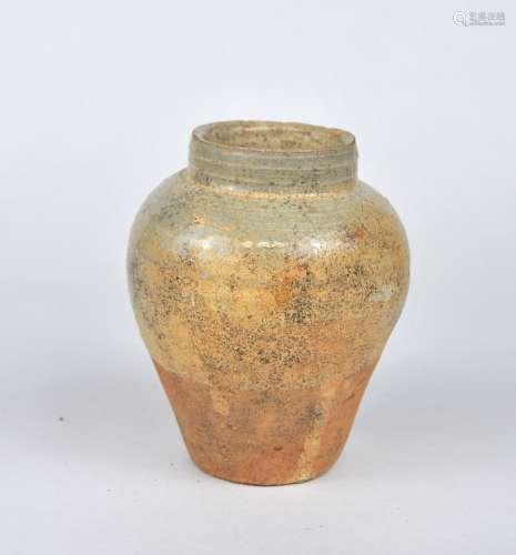 An early Chinese celadon jar