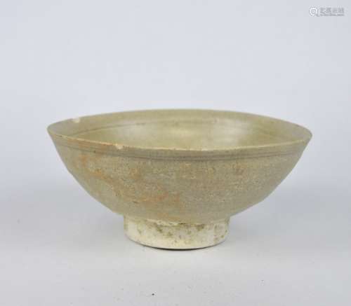 An early Chinese Yaozhou celadon bowl, Song dynasty
