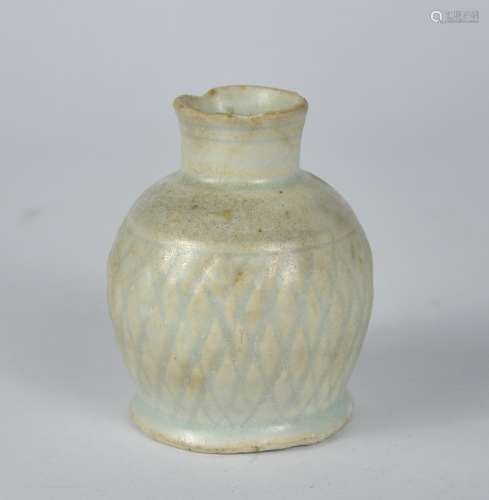 A Chinese qingbai glazed jarlet, Yuan/Ming dynasty