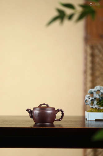 紫砂壶《竹节汉瓦》