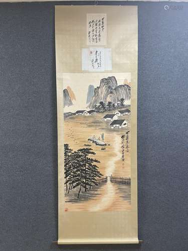 齐白石纸本山水