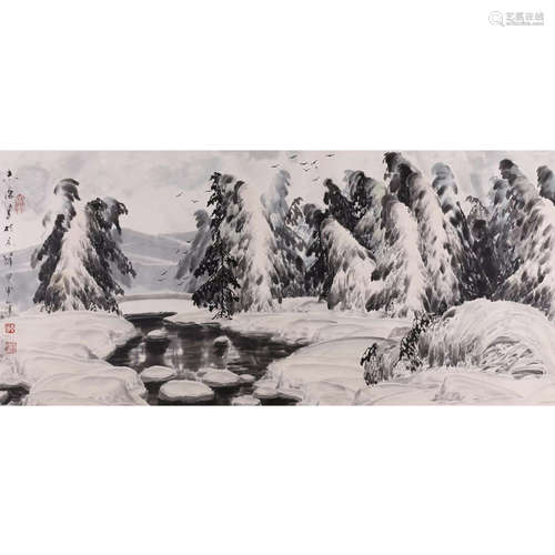 于志学 冰雪山水