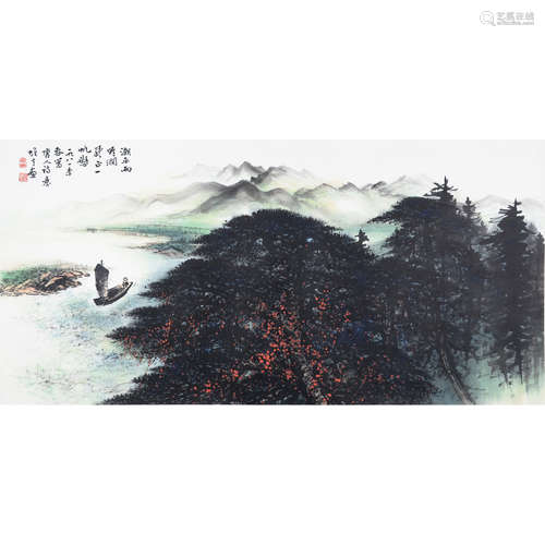 黎雄才 山水