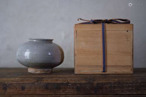 15世纪 李朝初期白瓷算盘壶