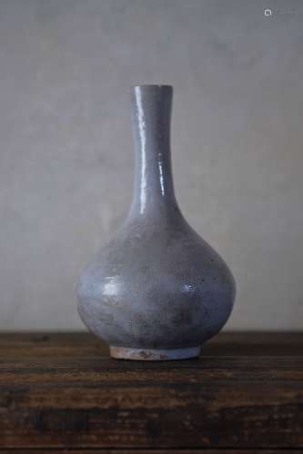17世纪 李朝时代白瓷鹤首瓶