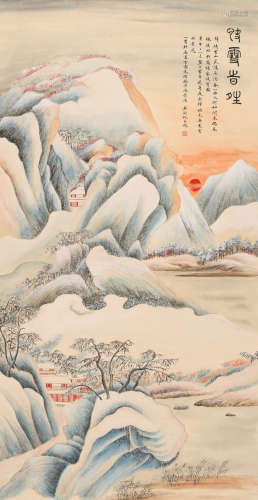 吴湖帆 （1894-1968） 快雪时晴