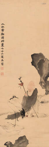 金农(款) （1687-1763） 福禄贺寿图