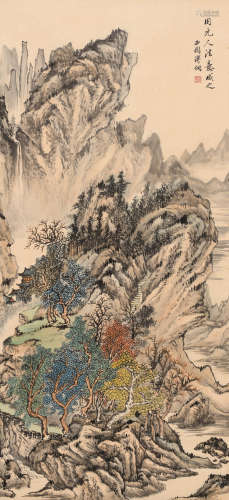溥侗 （1877-1952） 深山幽居图