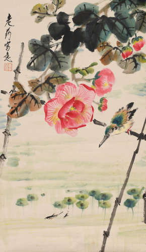 唐云 （1910-1993） 花鸟