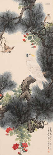 颜伯龙 （1898-1955） 花鸟