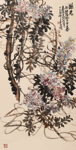 吴昌硕 （1844-1927） 紫藤
