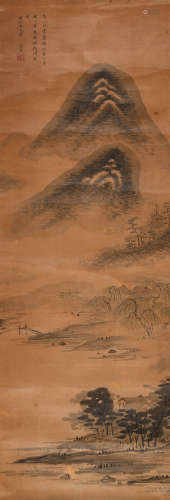 董其昌(款) （1555-1636） 山水