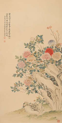 陆抑非 （1908-1997） 花开富贵