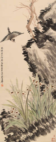 任伯年(款) （1840-1895） 花鸟