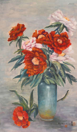方君璧 （1898-1986） 瓶花