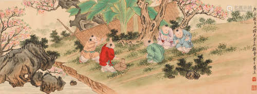 吴光宇 （1908-1970） 童趣图