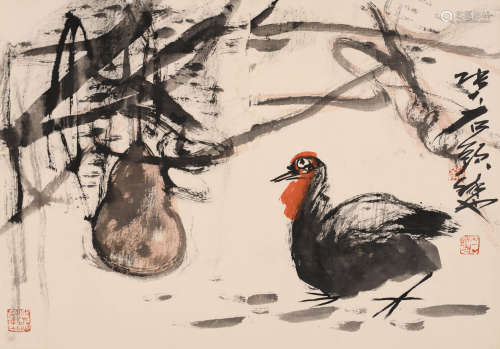 张大石头 （b.1956） 鸡